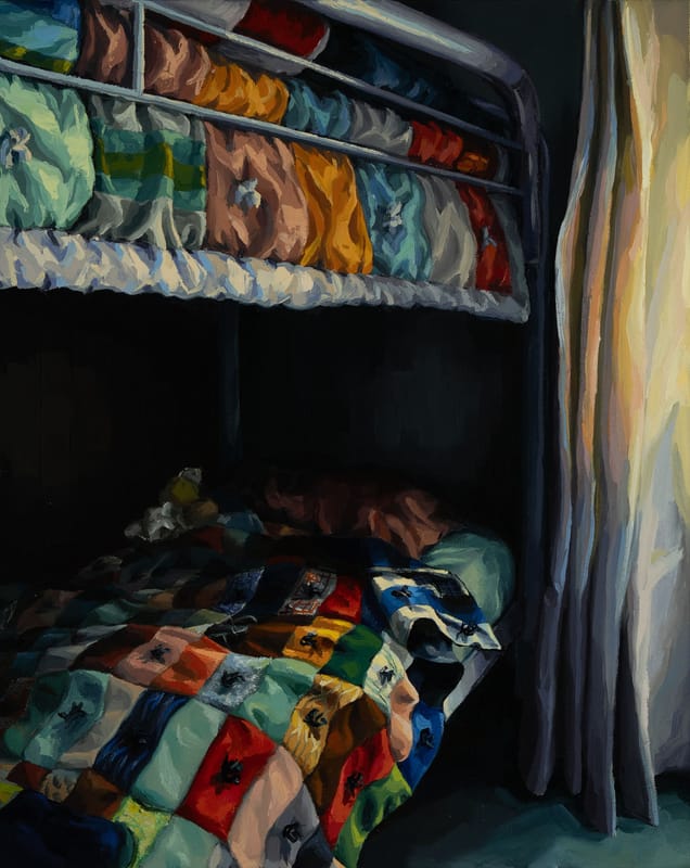 Cabin Bunk Beds - A Patchwork of Family Contributions
