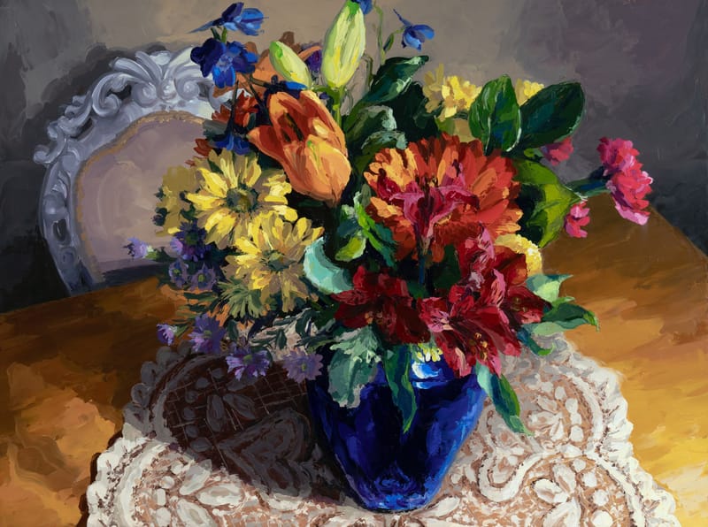 It's That Blue Vase Again