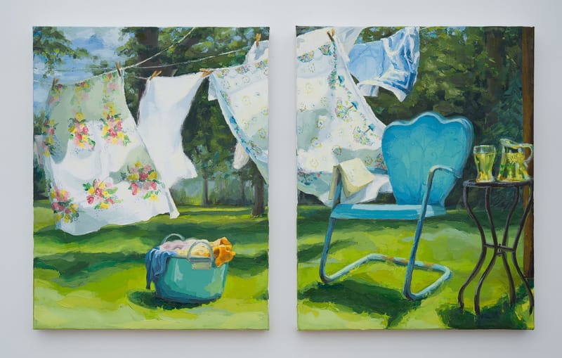 July Clothesline