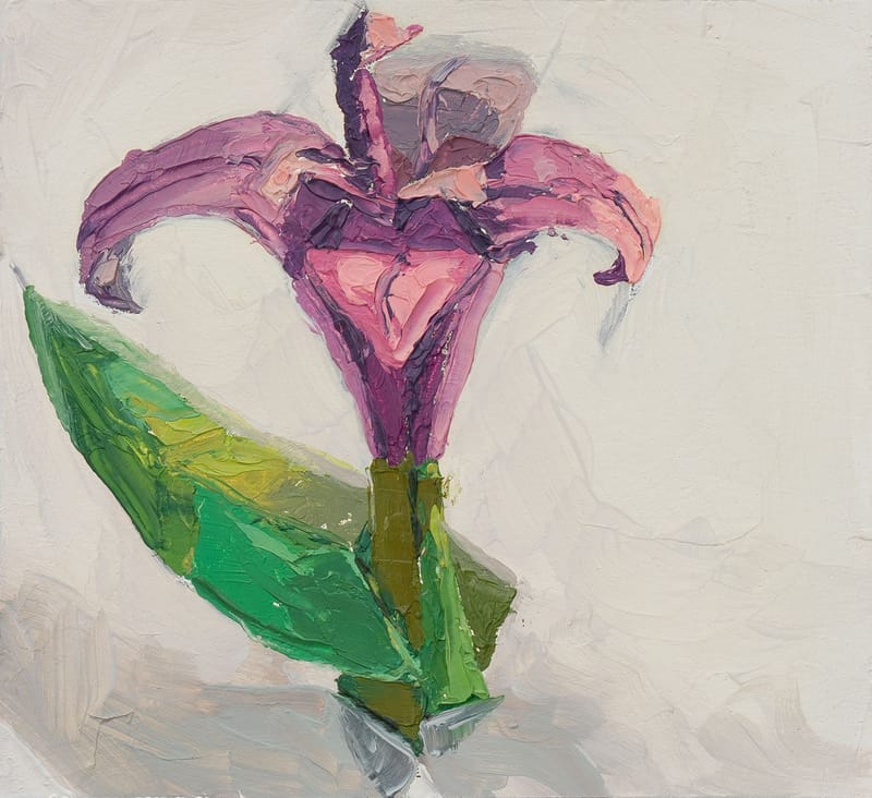 Origami lily & tulip #1