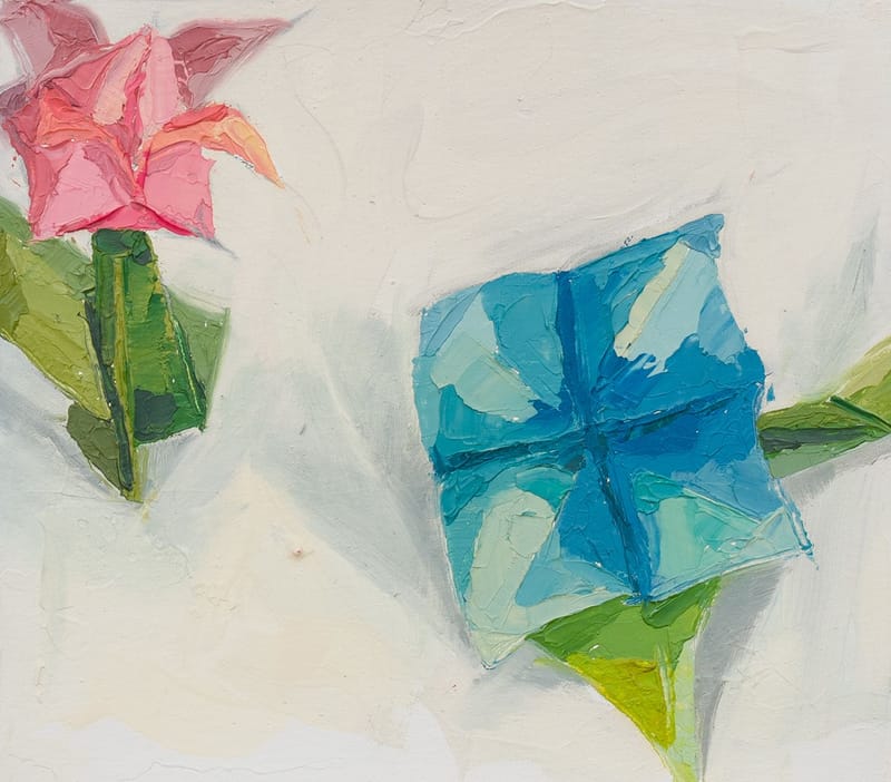 Origami lily & tulip #7