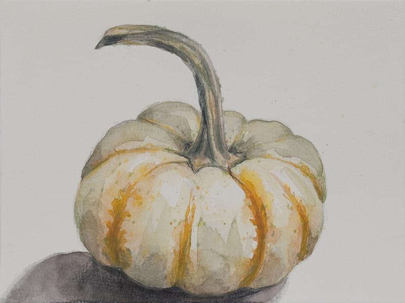 Study of a pumpkin